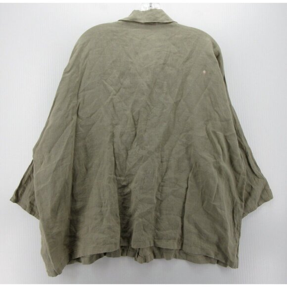 Artists & Revolutionaries Top OS Linen Blouse Peasant Lagenlook * - Picture 7 of 11